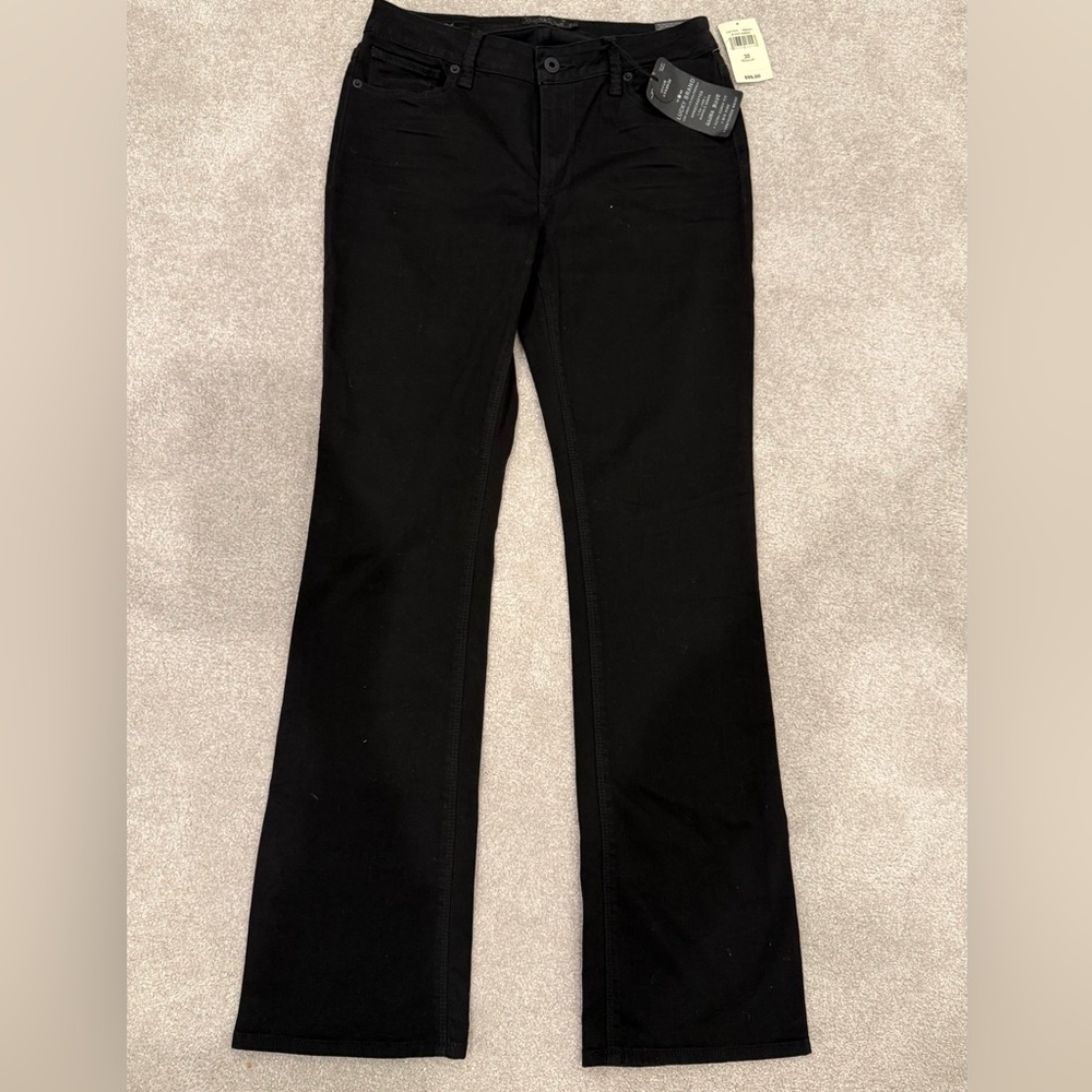NWT Lucky Brand Black Women's Sacha Boot Jeans